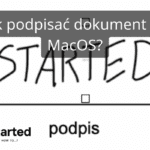 Jak podpisać dokument - MacOS